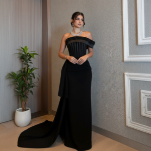 فستان سهره بالون الاسود