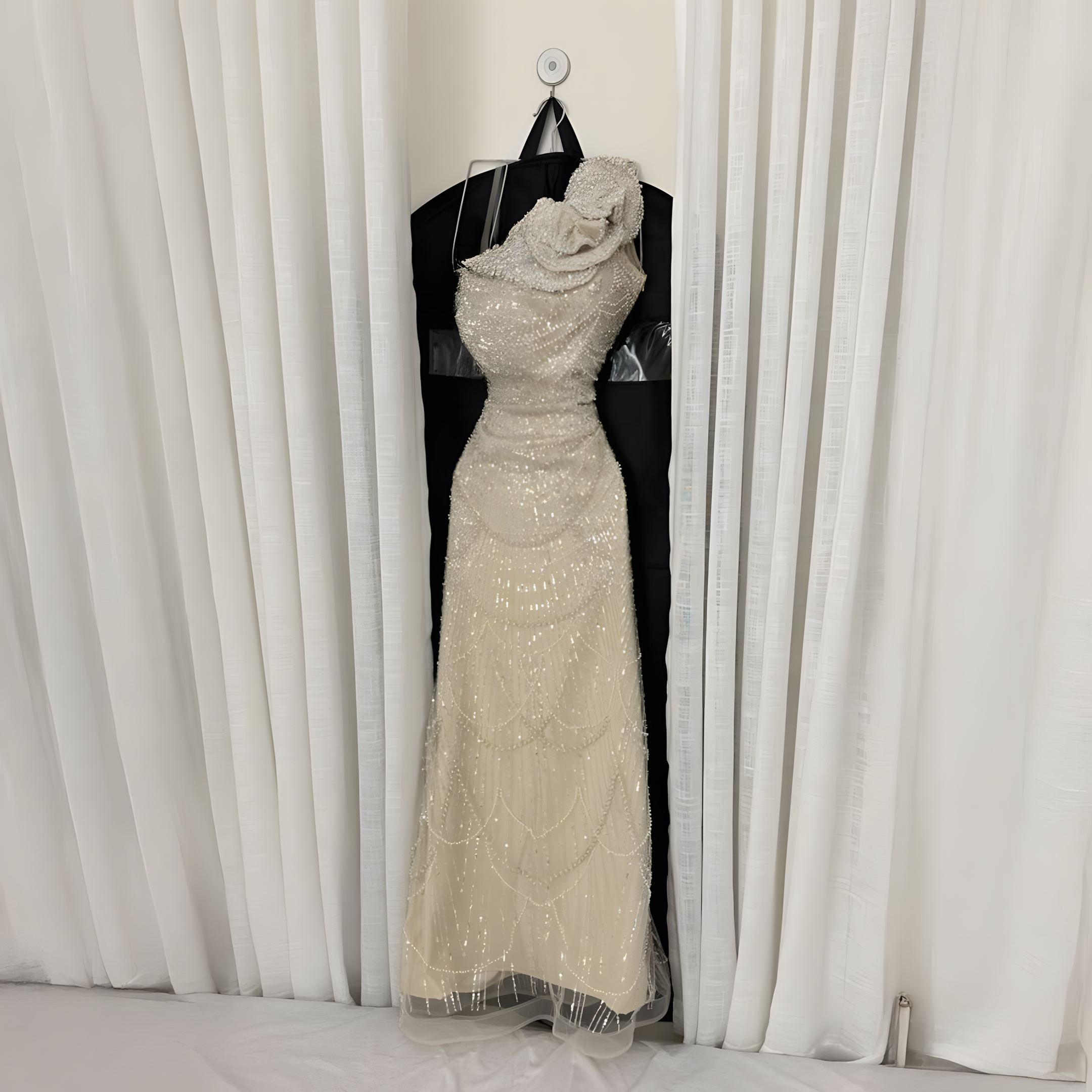 فستان سهره بيج - الصورة 2