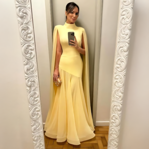 فستان سهره اصفر