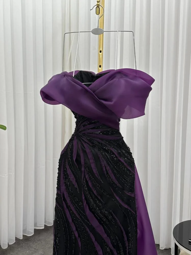 فستان سهره أرجواني - الصورة 2