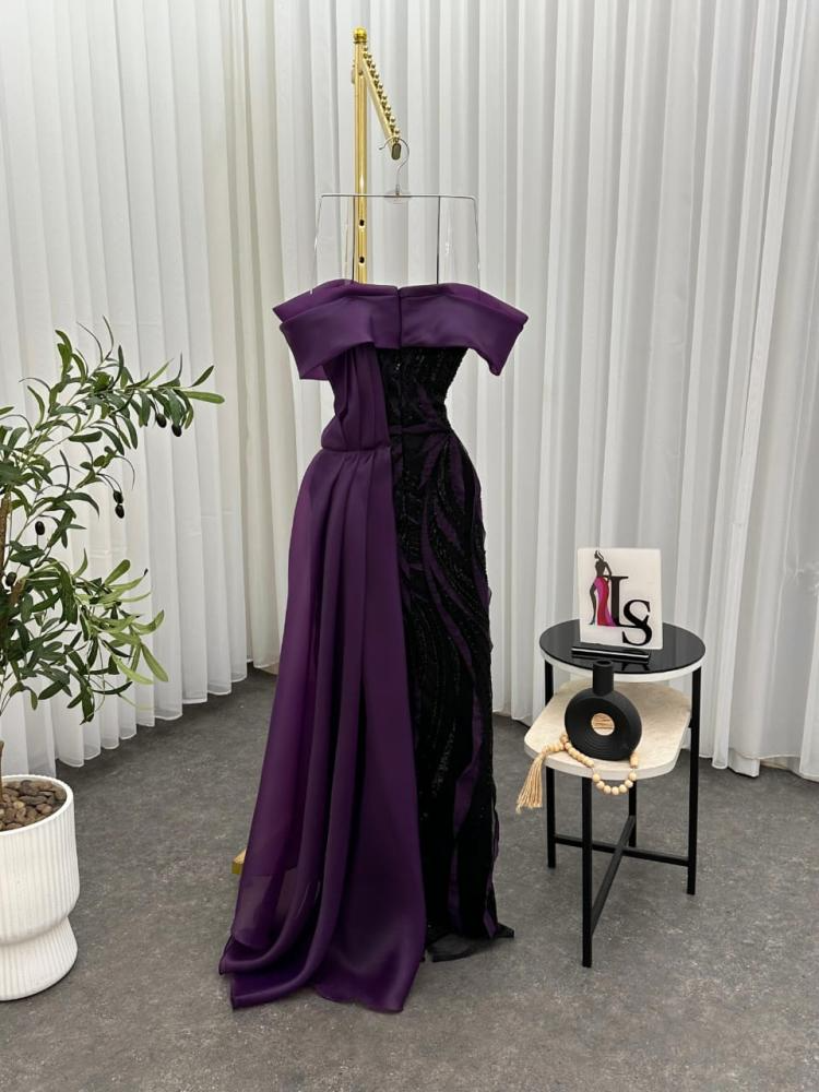 فستان سهره أرجواني - الصورة 5