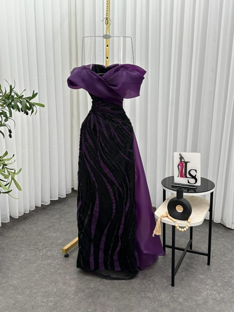 فستان سهره أرجواني - الصورة 4